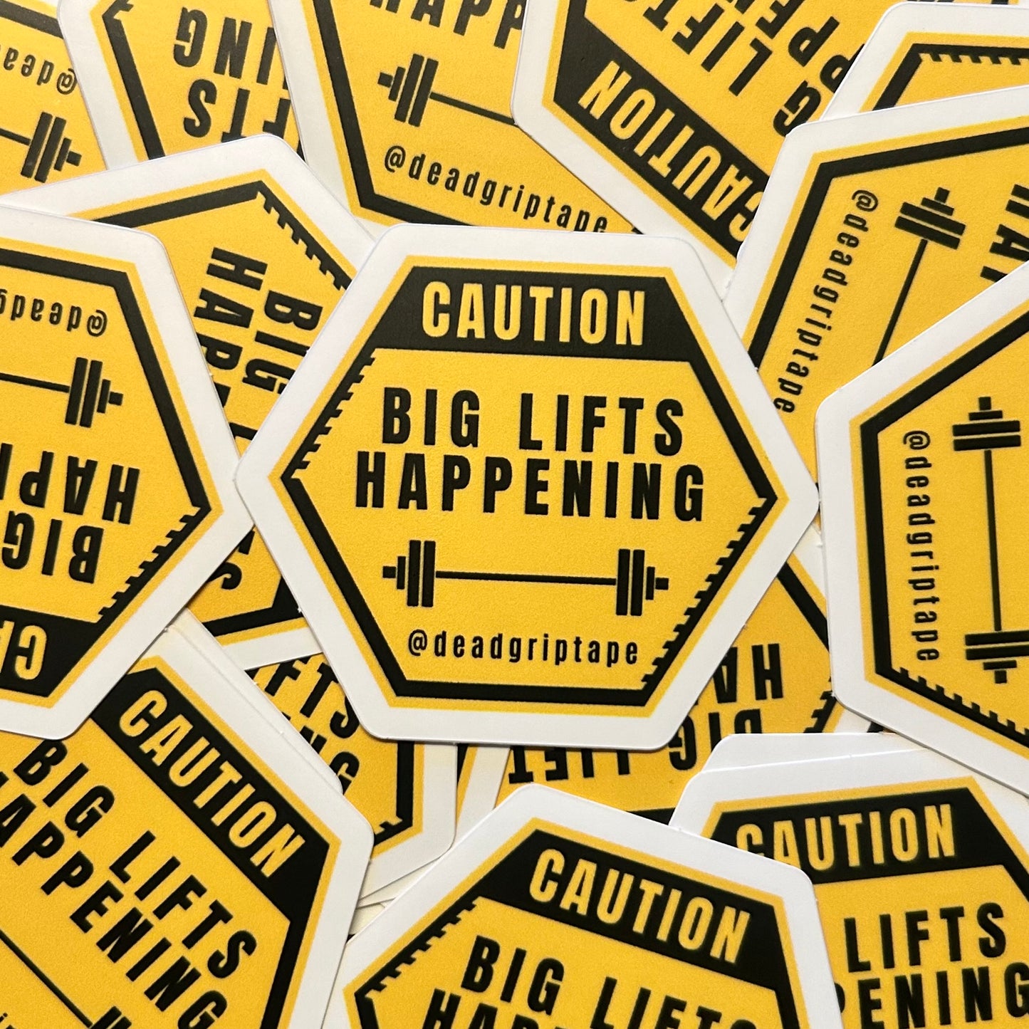 Sticky sticker