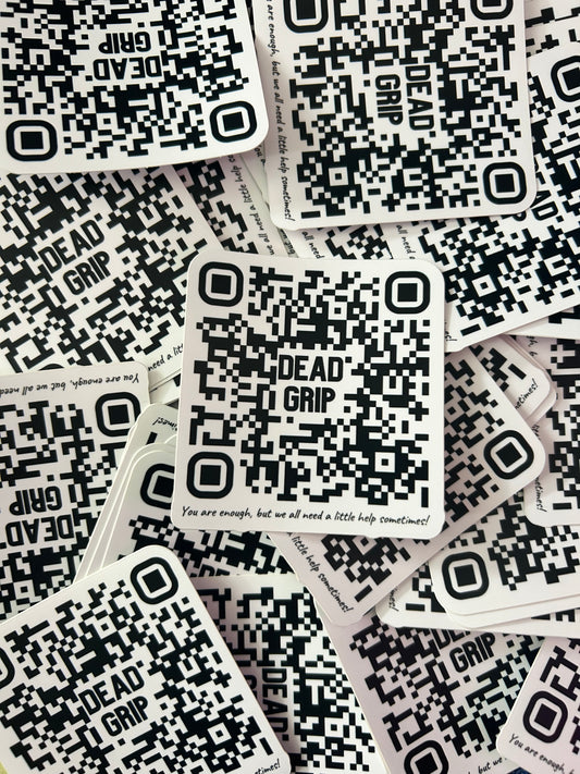 QR Support Sticker