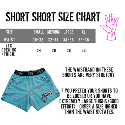 ‘Gettin Handsy’ Short Shorts